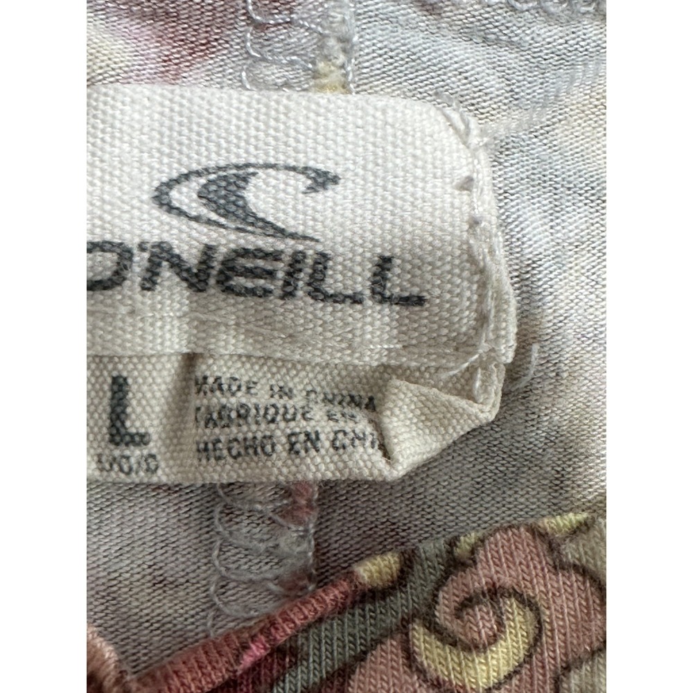O'Neill Dress Cover Up Women's Size Large Multicolor Long Sleeve High Collar EUC - Picture 2 of 7